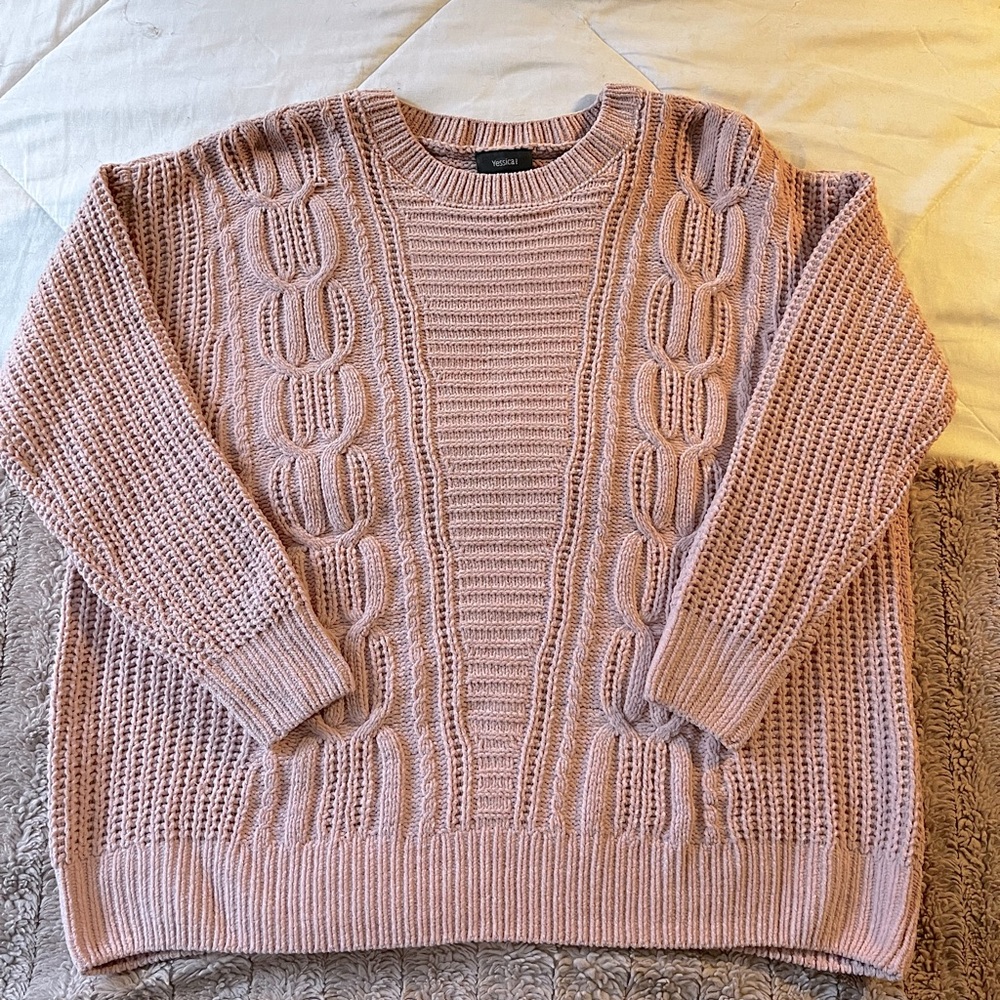 Pink Sweater